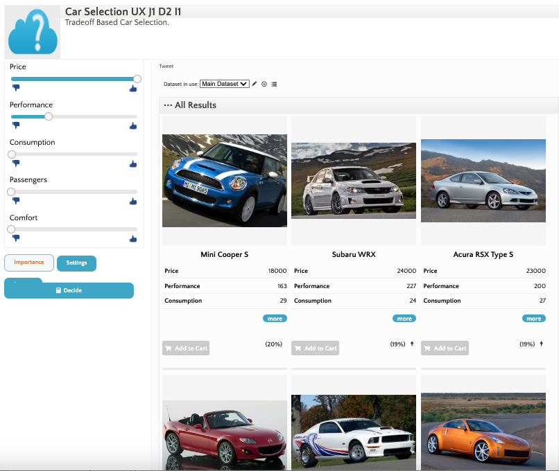 Car Selection UX J1 D2 I1